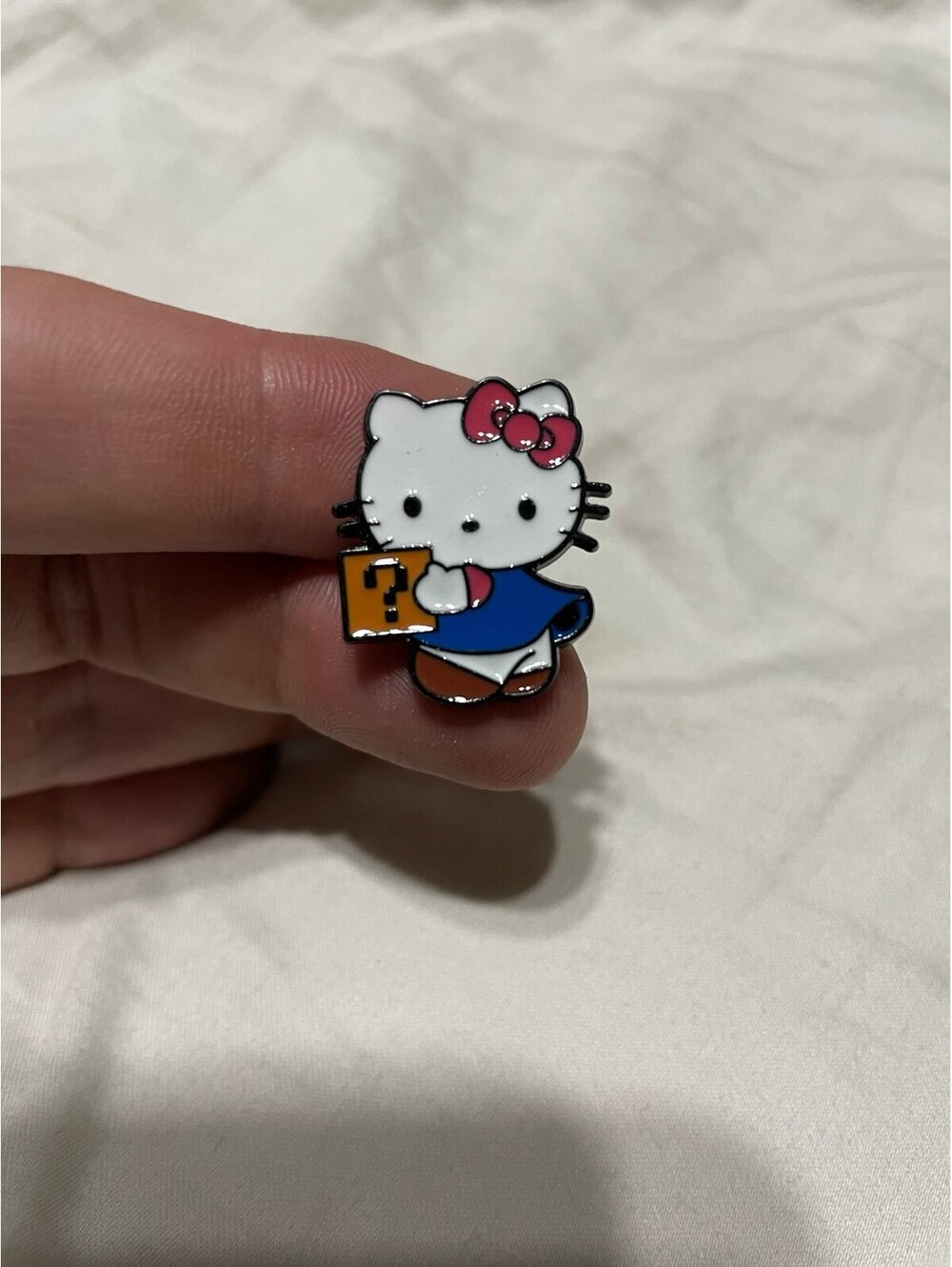 Hello kitty enamel pin brooch anime cartoon cute funny